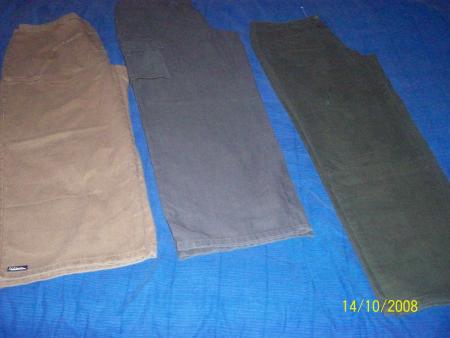 pantalon en 46 48 et en 50 a 4 l'unit